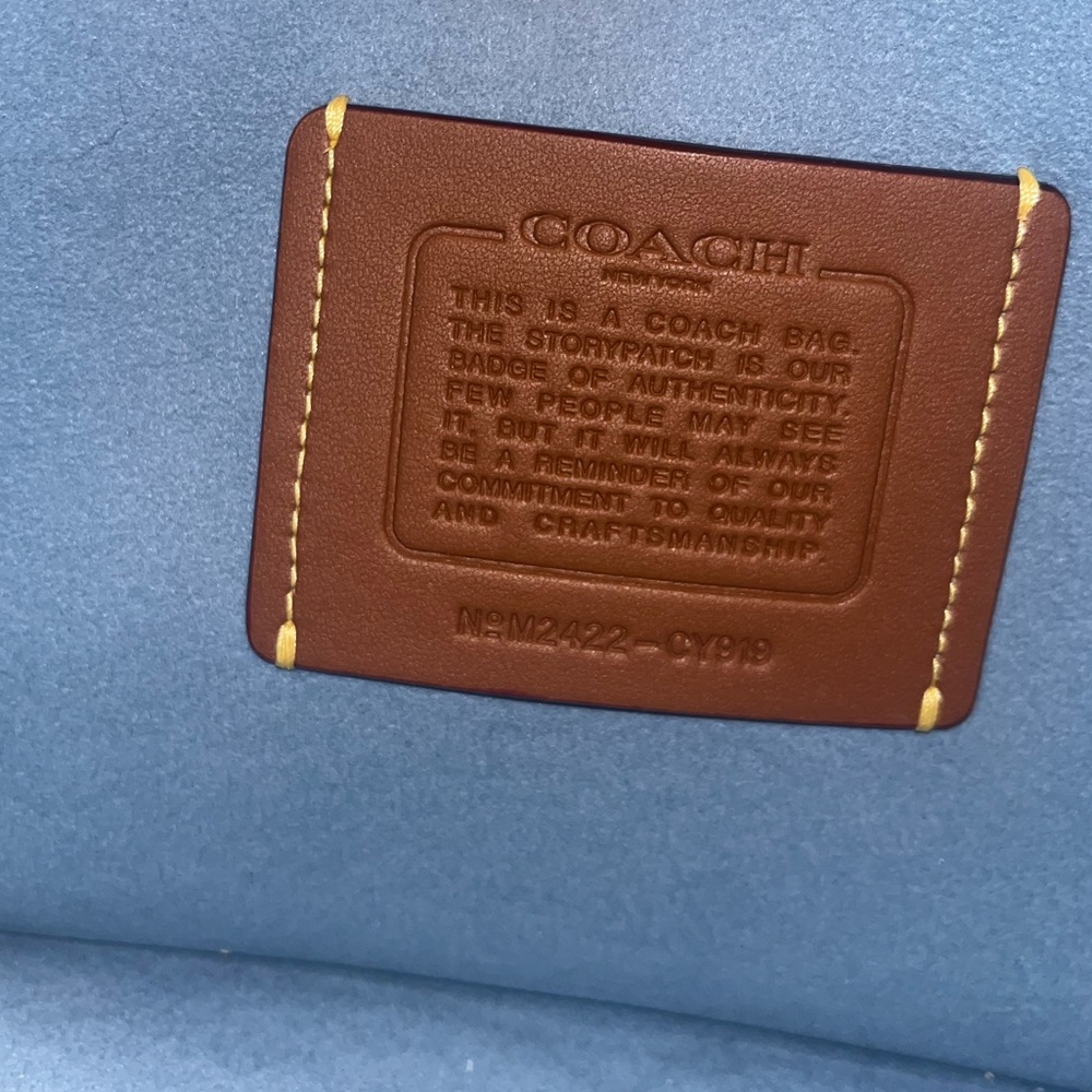 Coach Bluebell Chain Tabby - Picture 4 of 4